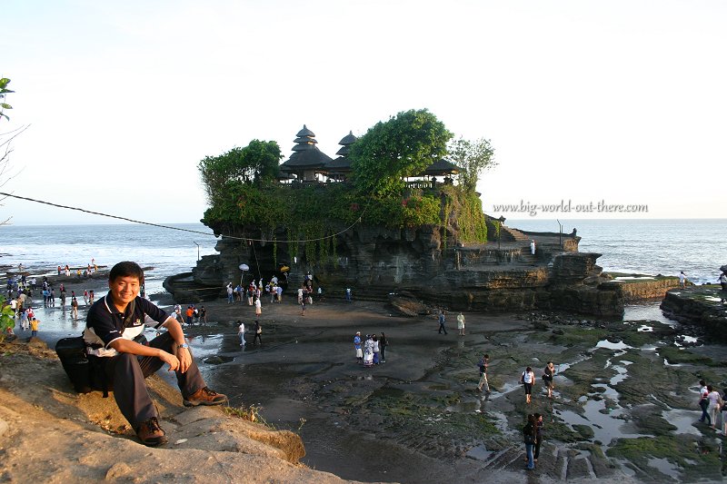 Tim at Tanah Lot