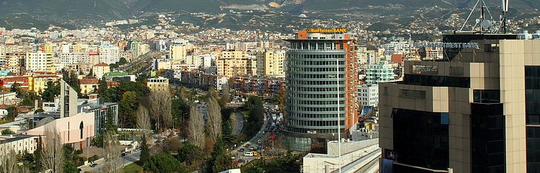 Tirana, capital of Albania