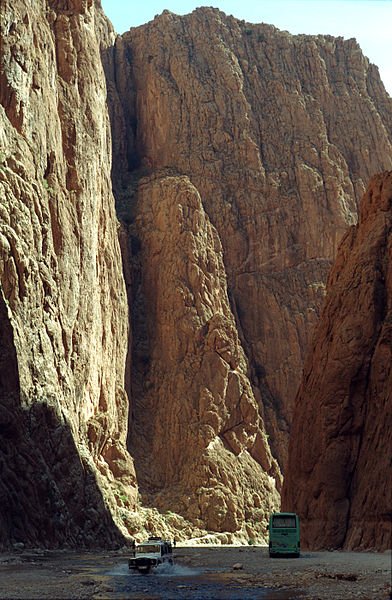 Todra Gorge in the High Atlas, Morocco