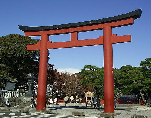 Third Torii of the Tsurugaoka Hachiman Shrine, Kamakura