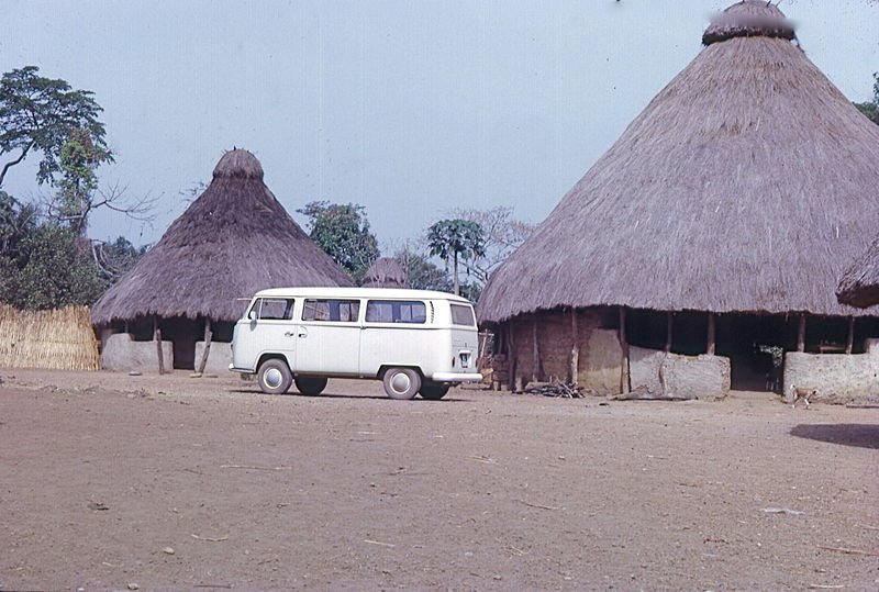 Traditional structure near Kamabai, Sierra Leone