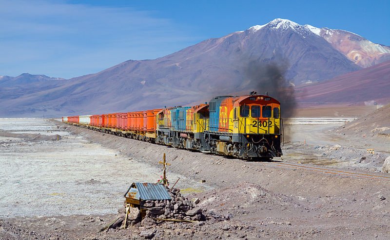 Bucket train, Atacama Desert