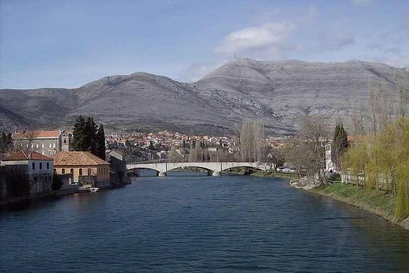 River Trebišnjica in Trebinje