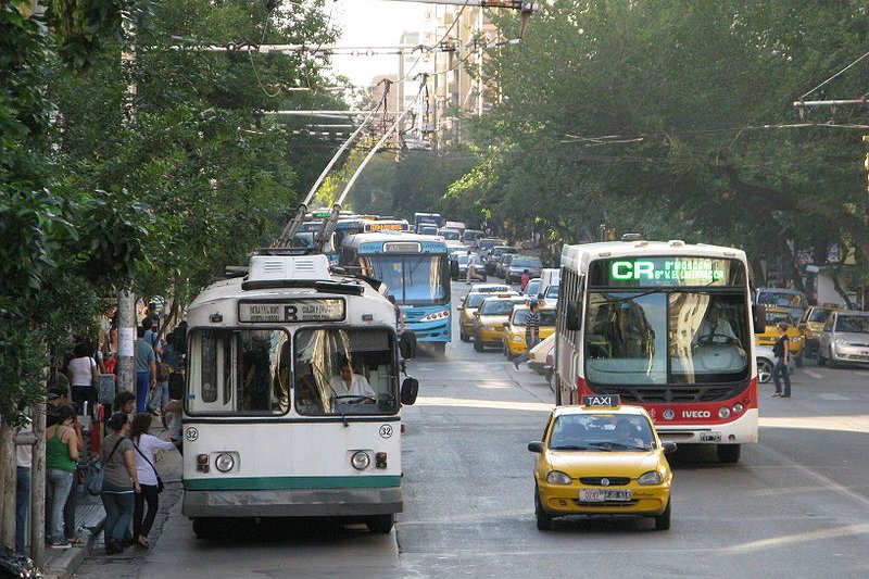 Trolleybus, taxi and buses of Córdoba