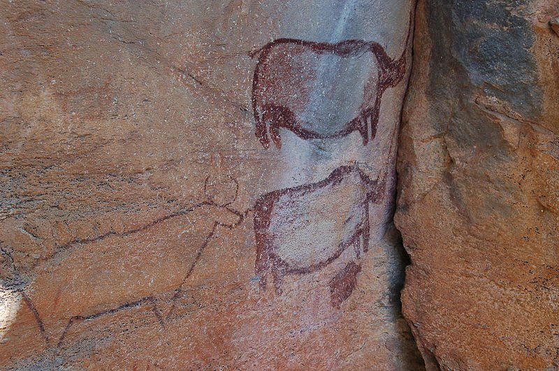 Rock paintings of Tsodilo, Botswana