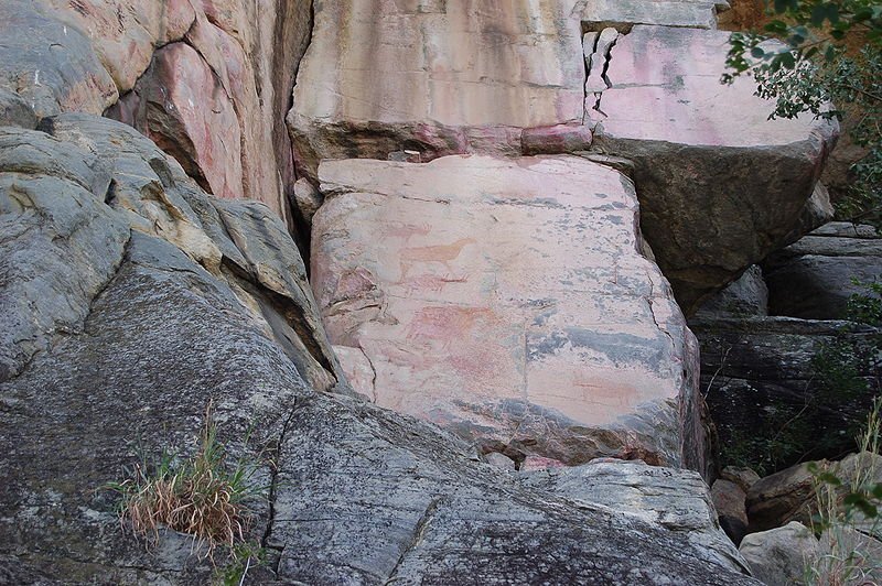 Rock paintings of Tsodilo, Botswana