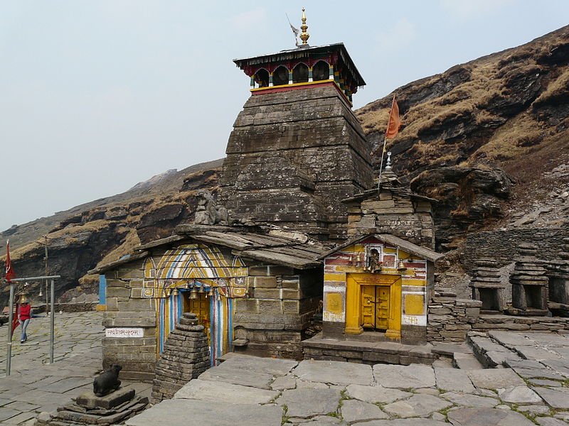 Tungnath, the highest Hindu temple in the world, in Uttarakhand