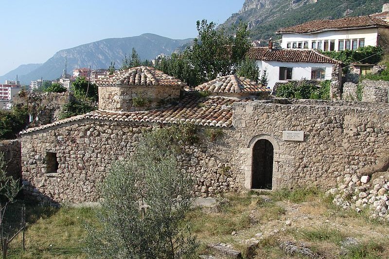 Late 15th century Turkish bath at Kruja Castle, Krujë