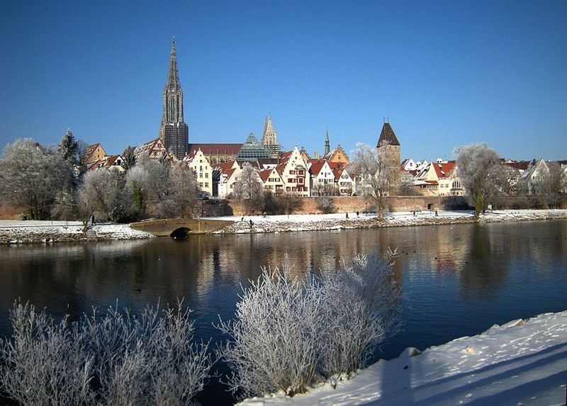 Ulm in winter