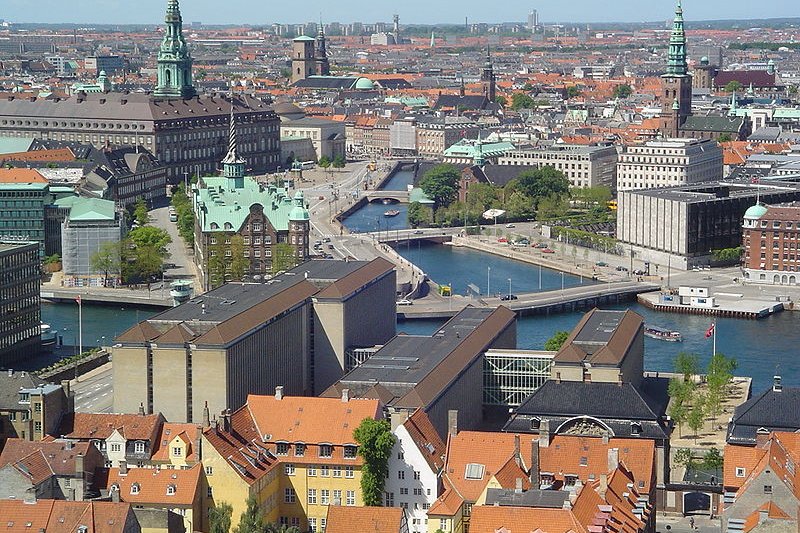 Copenhagen as seen from Frelsers Kirke