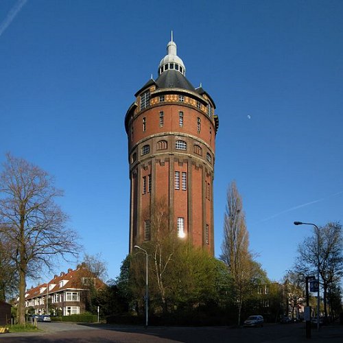 Water tower, built in Groningen in 1910-11