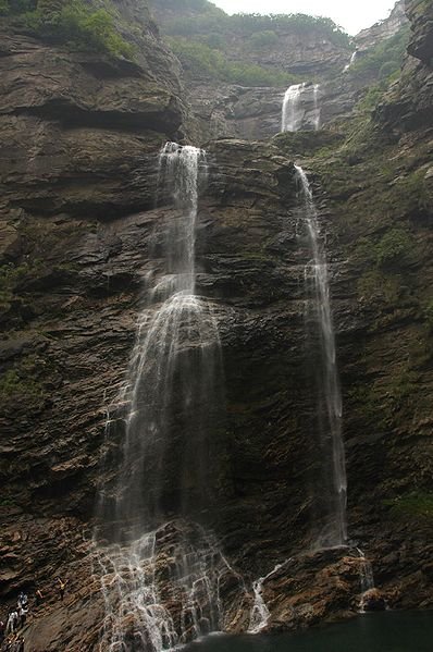 Waterfall in Lushan National Park, Jiangxi Province, China