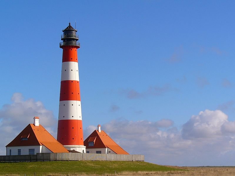 Westerheversand lighthouse, Schleswig-Holstein