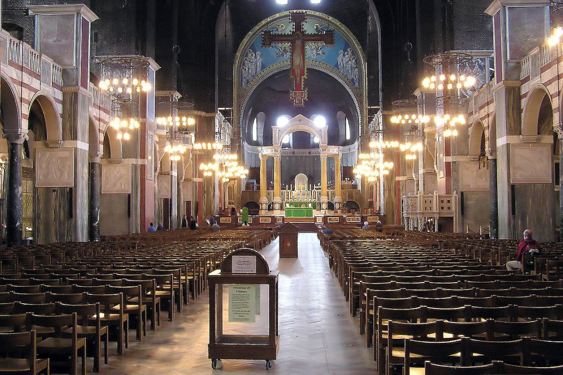 Nave of the Westminster Cathedral