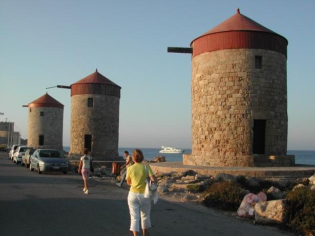 Windmills of Rhodes