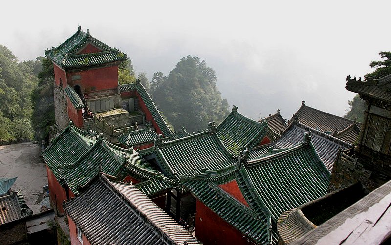 Taoist monastery on Wudang Mountains