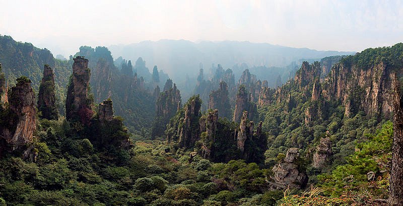 Wujingyuan in Zhangjiajie