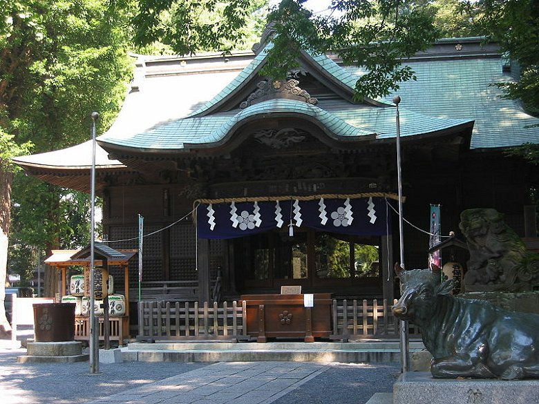Yaho Tenmangu Shrine in Kunitachi, Tokyo