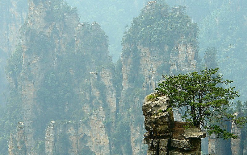 Wulingyuan Scenic and Historic Interest Area, Zhangjiajie, Hunan Province