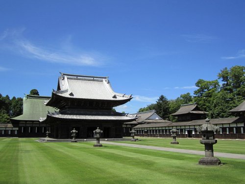 Zuiryu-ji Temple, Toyama Prefecture, a national treasure of Japan