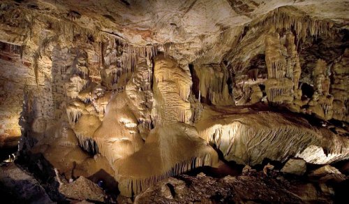 The Big Room at Kartchner Caverns, Tucson, Arizona