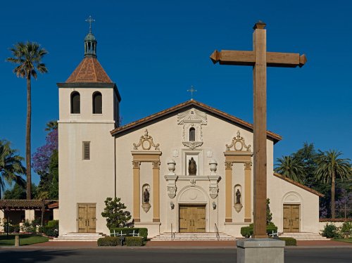 Mission Santa Clara de Asis at the Santa Clara University, San Jose