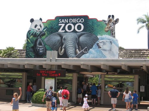 San Diego Zoo entrance