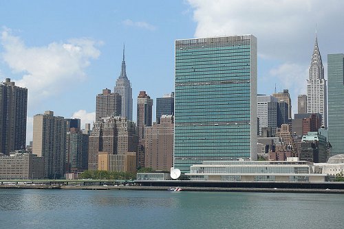 View of Lower Midtown, with the Empire State Building further away