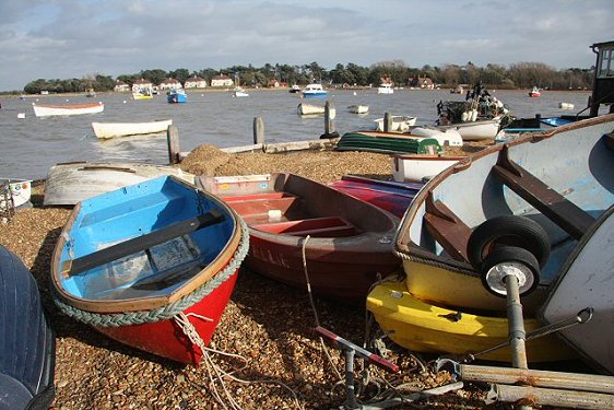 Boats at Felixstowe