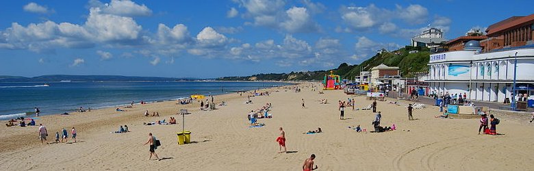 Bournemouth Beach, Bournemouth, England