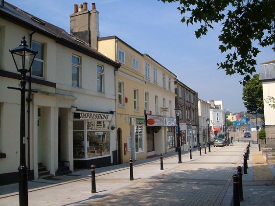 Brunswick Square, Torquay, Devon, England