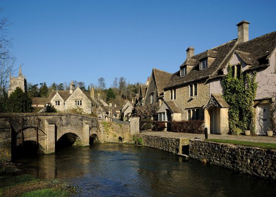 Castle Combe, Wiltshire, England