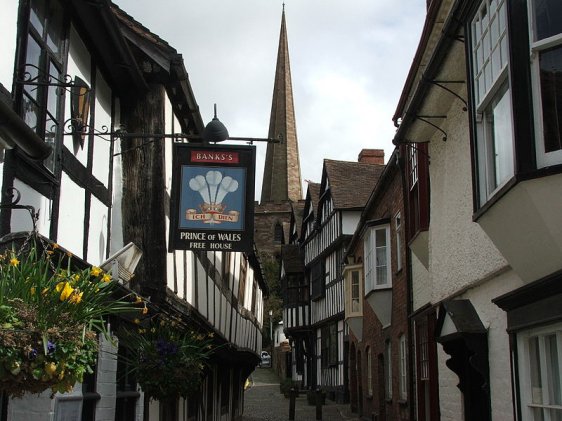 Church Street, Ledbury, Herefordshire, England