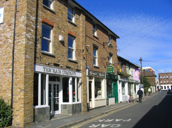 Crown Street shops, Brentwood