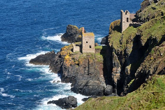 Crown Engine Houses in Botallack, Cornwall