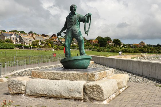 Fisherman's Statue, Newlyn