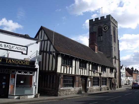 Guildhall and St John's Church in Henley-in-Arden