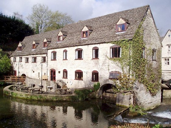 Mill in Nailsworth, now a hotel