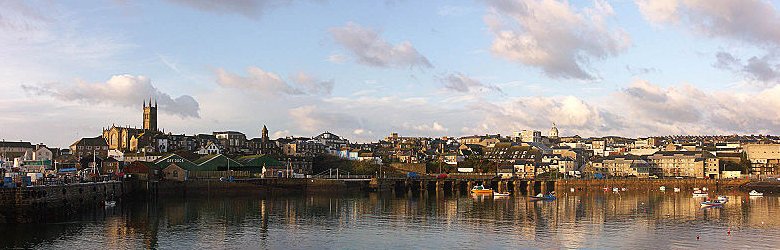 Penzance Harbour, Cornwall, England