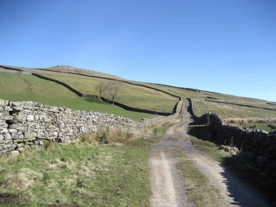 Shutt Lane, Wensleydale landscape