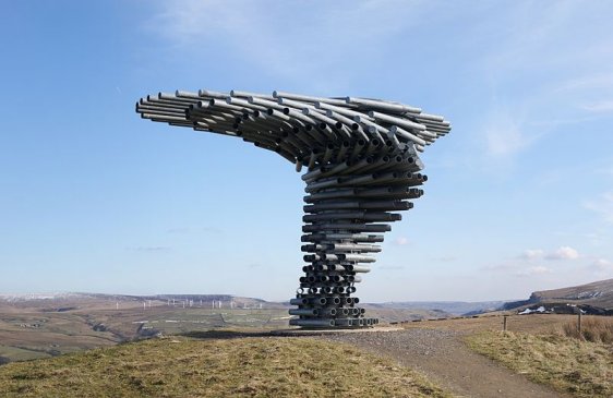 The Burnley Panopticon, also called the Singing Ringing Tree