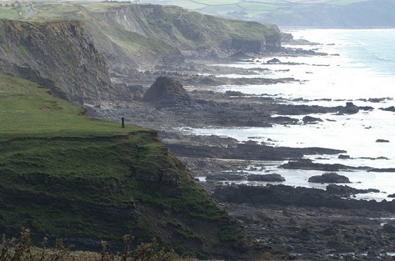 Coastline south of Bude