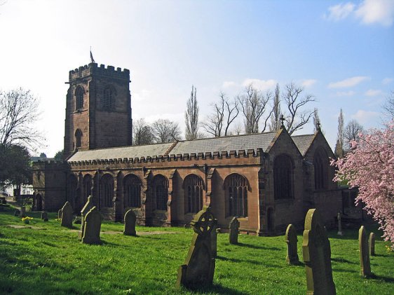 St Chad's Church in Over Square, Winsford