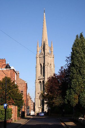 Spire of St James' Church, Louth