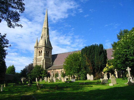 Church of St John the Divine in Horninglow, Burton upon Trent