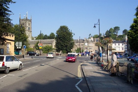 Tavistock town center