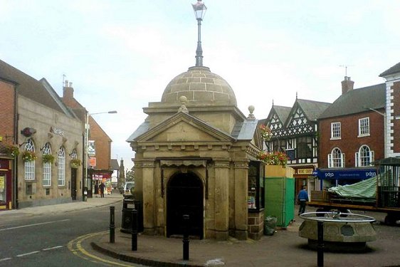 Uttoxeter market place