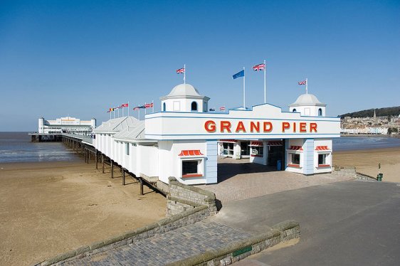 Weston-super-Mare Grand Pier, before the 2008 fire