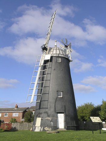 Windmill at Burwell Museum