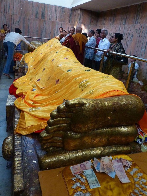 Parinirvana statue, Kushinagar